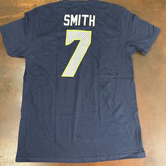 Seattle Seahawks #7 smith Performance NFL apparel size medium sport tee t-shirt - Picture 8 of 8